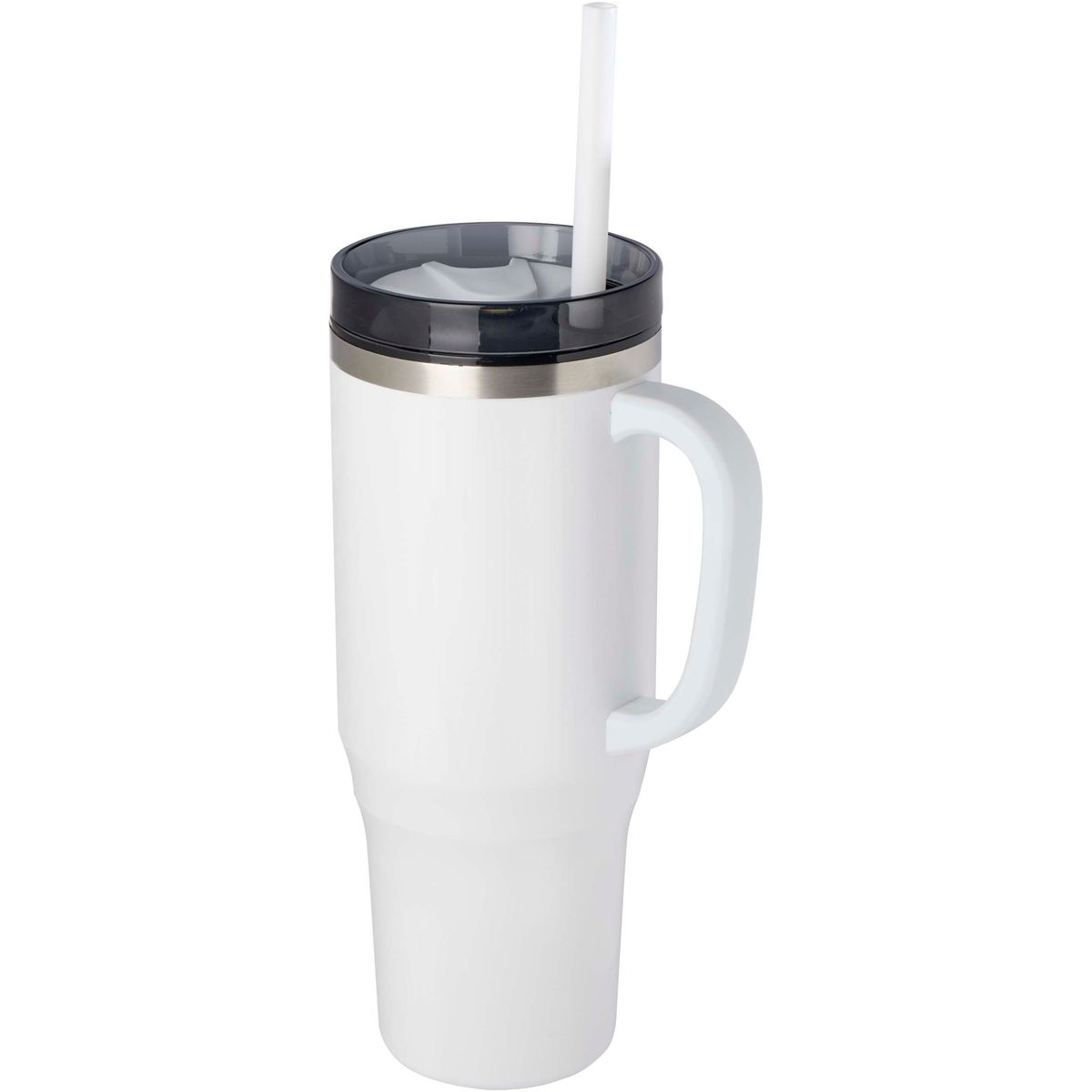 Vasos térmicos de acero inoxidable reciclado de 1200 ml con pajita