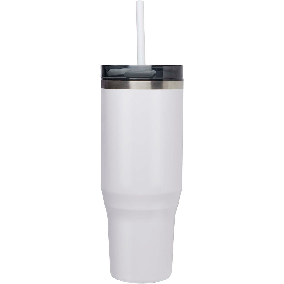 Vasos térmicos de acero inoxidable reciclado de 1200 ml con pajita