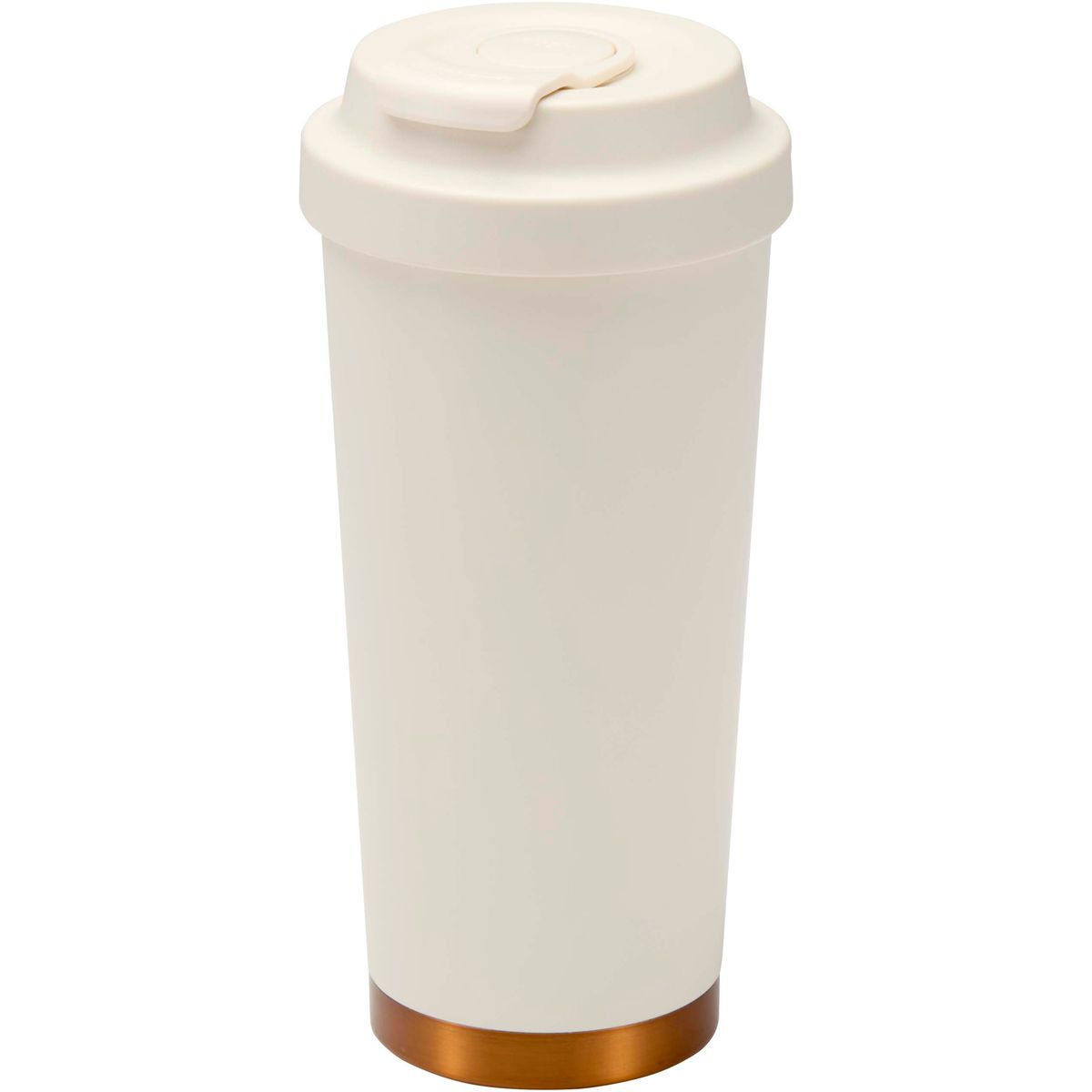 Vasos térmicos de acero inoxidable reciclado con correa de transporte, 480 ml