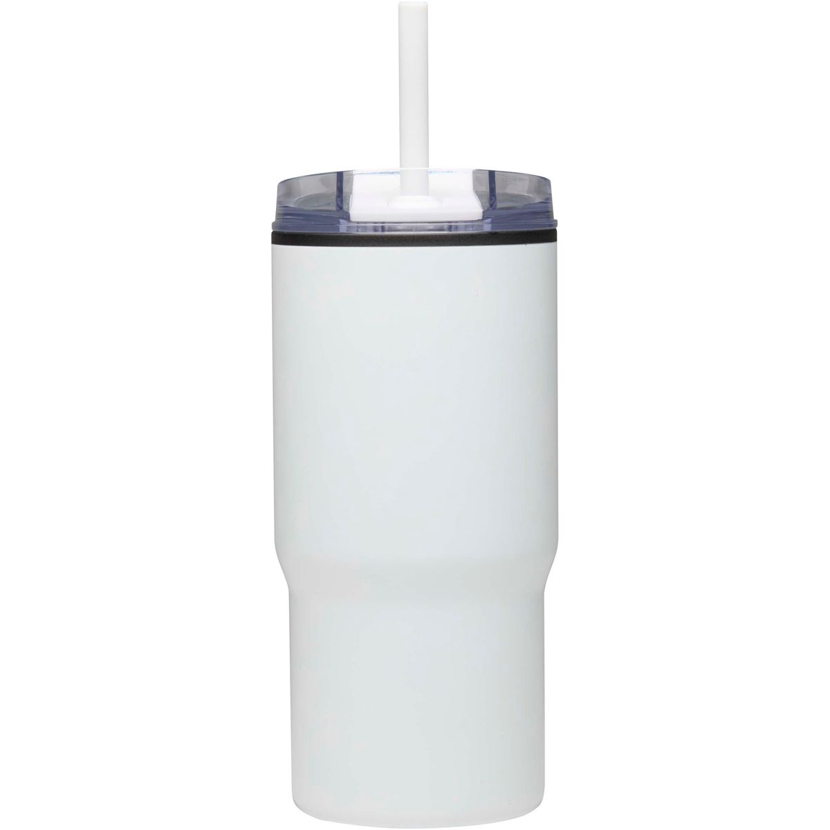 Vasos térmicos de acero inoxidable reciclado de 540 ml con pajita
