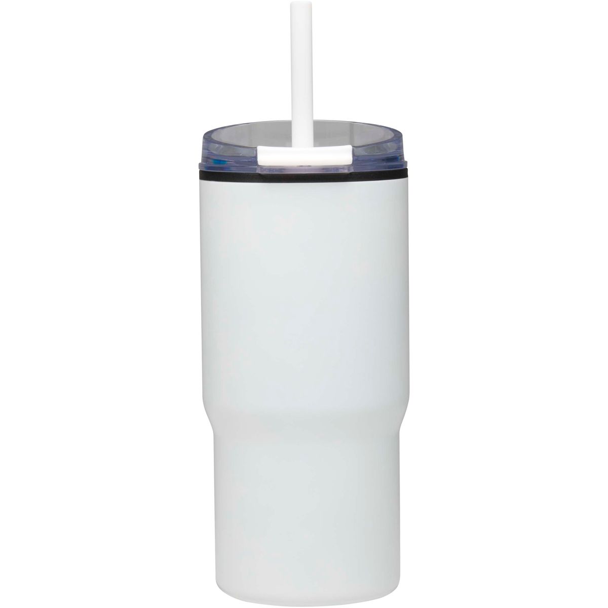 Vasos térmicos de acero inoxidable reciclado de 540 ml con pajita