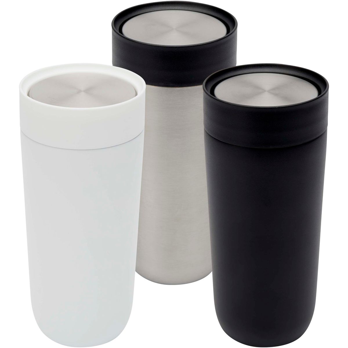 Vasos térmicos de acero inoxidable reciclado con revestimiento interior cerámico