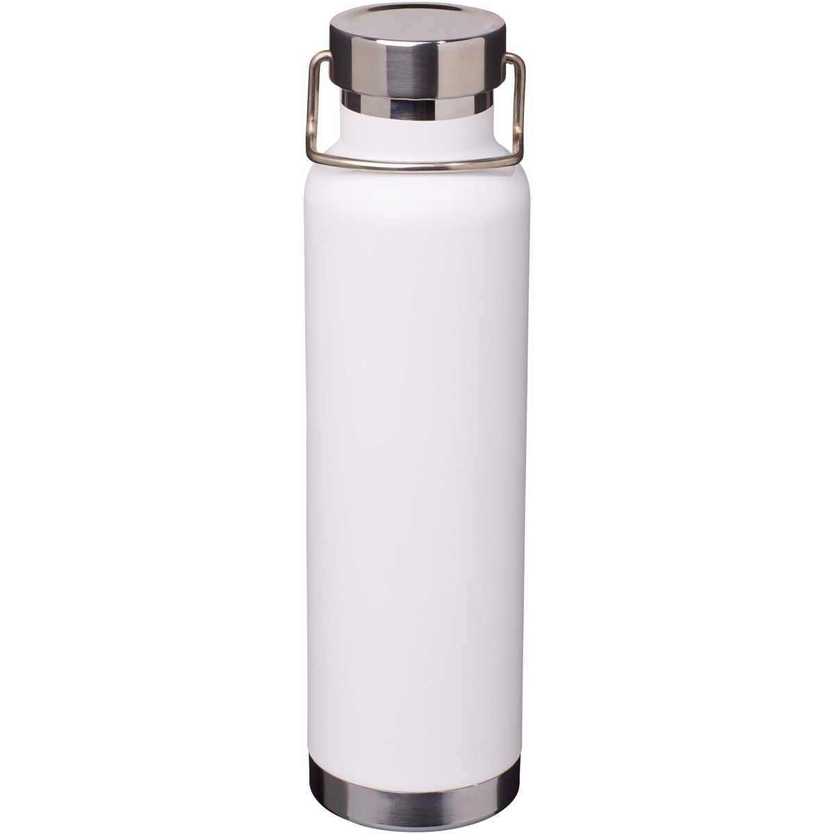 Botellas de agua de acero inoxidable reciclado de 650 ml con aislamiento al vacío de cobre