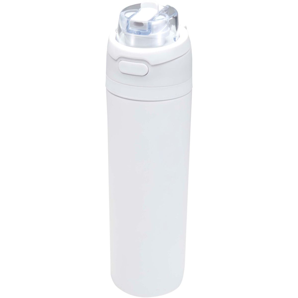 Botellas de agua de acero inoxidable reciclado de 800 ml con pajita abatible