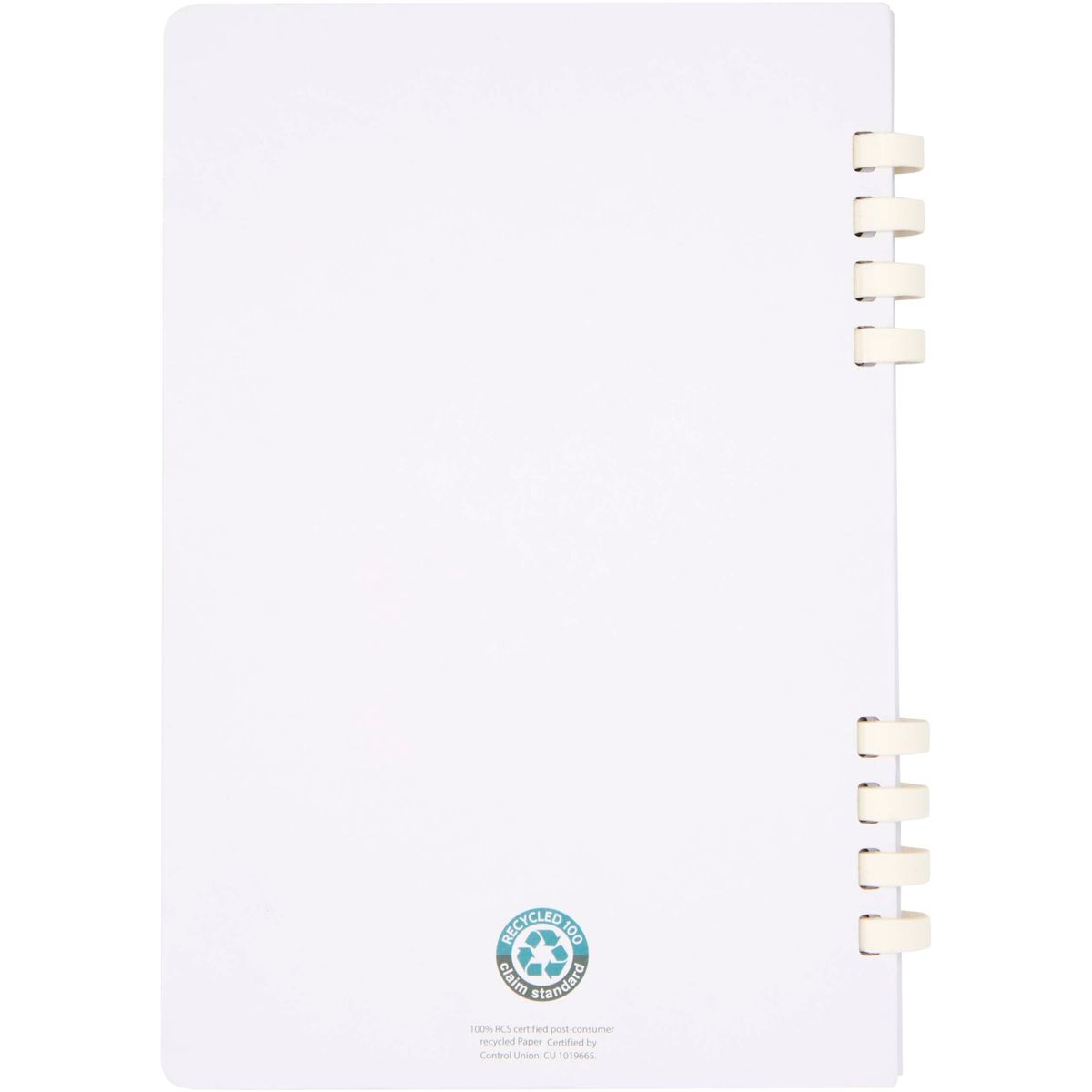 Cuadernos de espiral reciclados de tapa dura, 14,2 x 21,1 cm