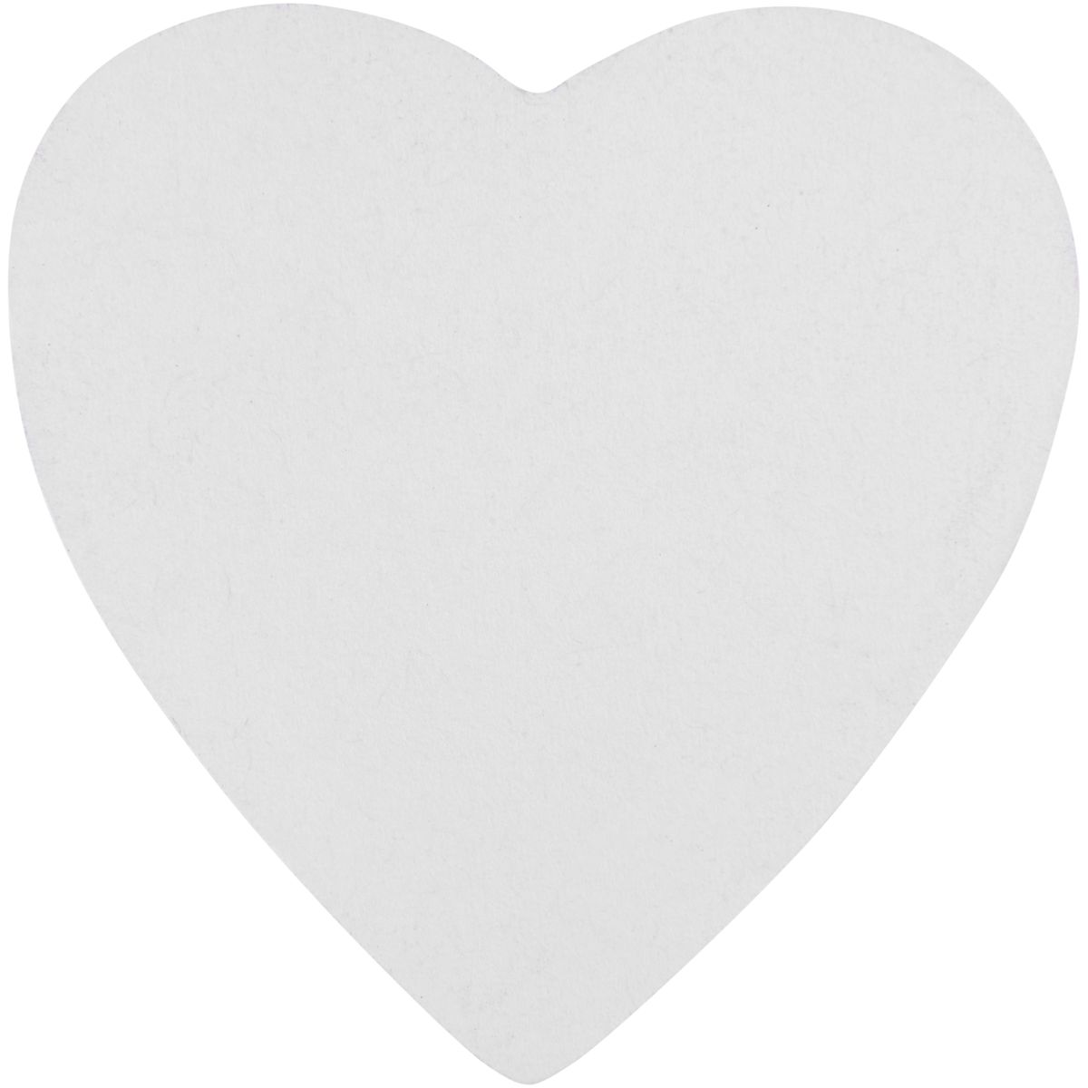 Notas adhesivas recicladas con forma de corazón, 50 hojas