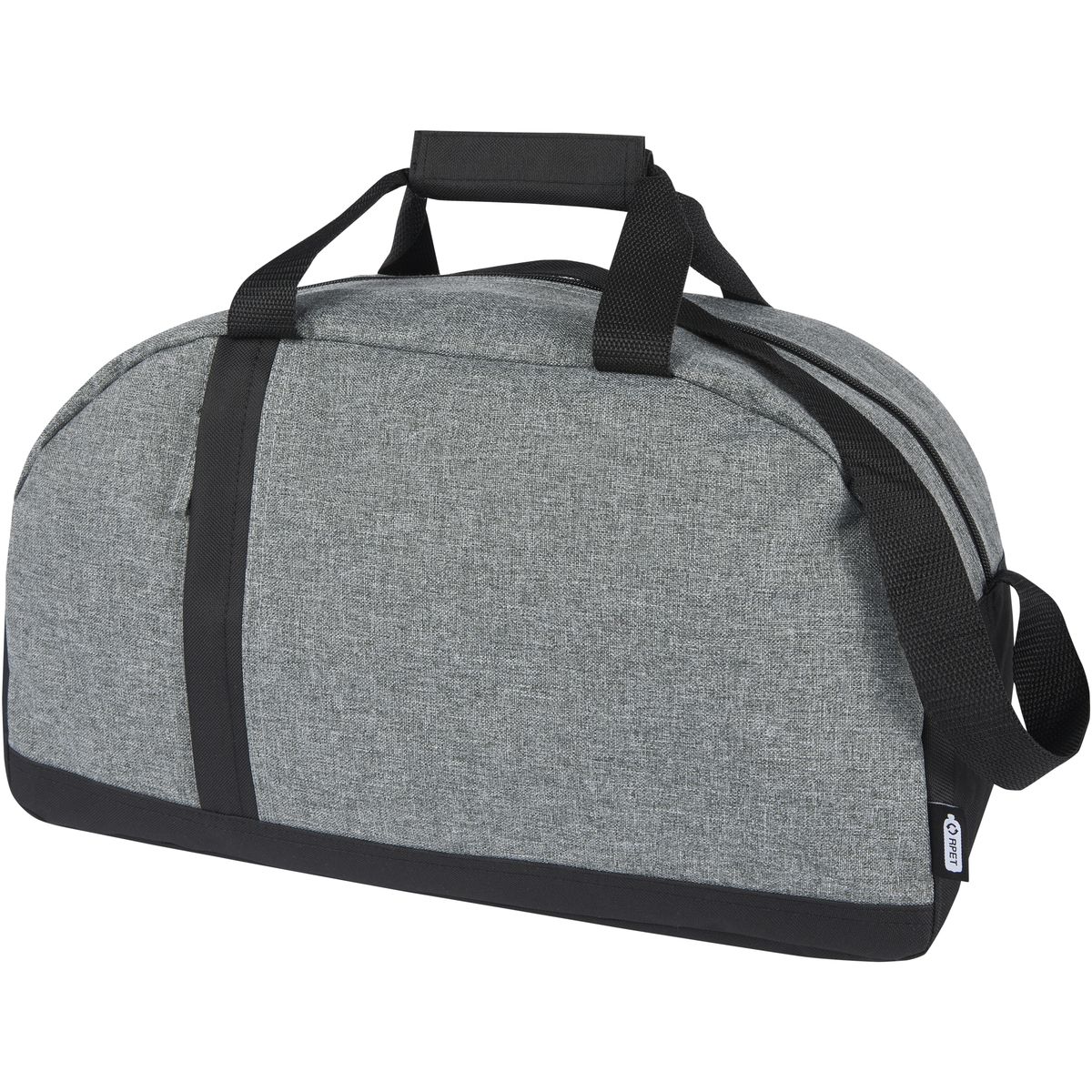 Bolsas de viaje tipo duffel bicolores recicladas de 21 litros