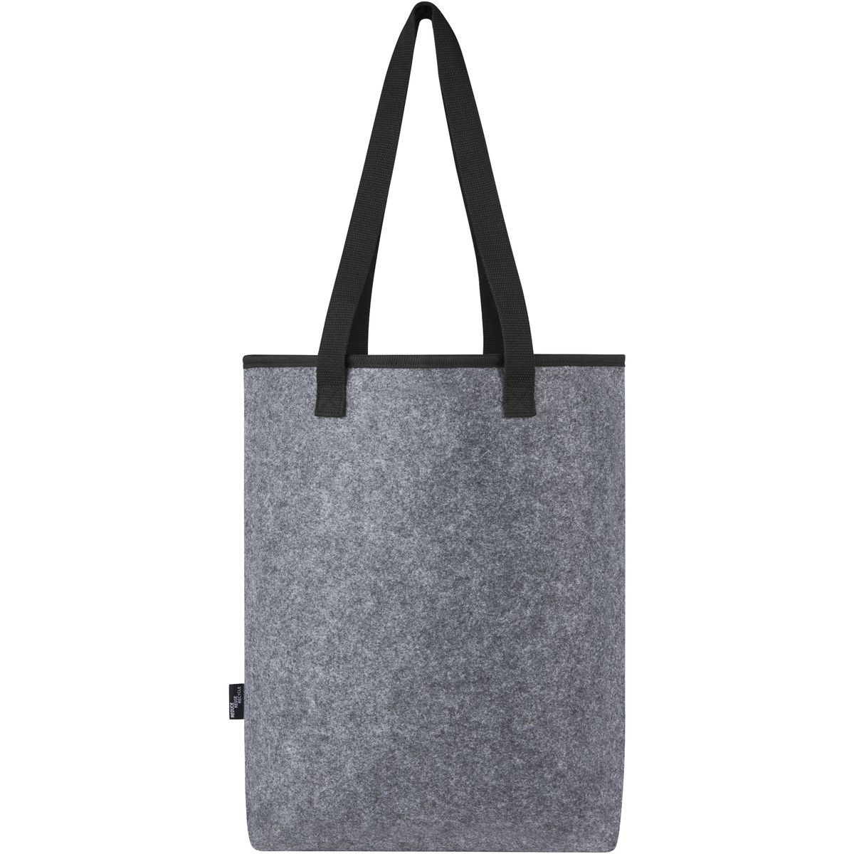 Bolsas nevera de fieltro reciclado con base ancha, 12 litros
