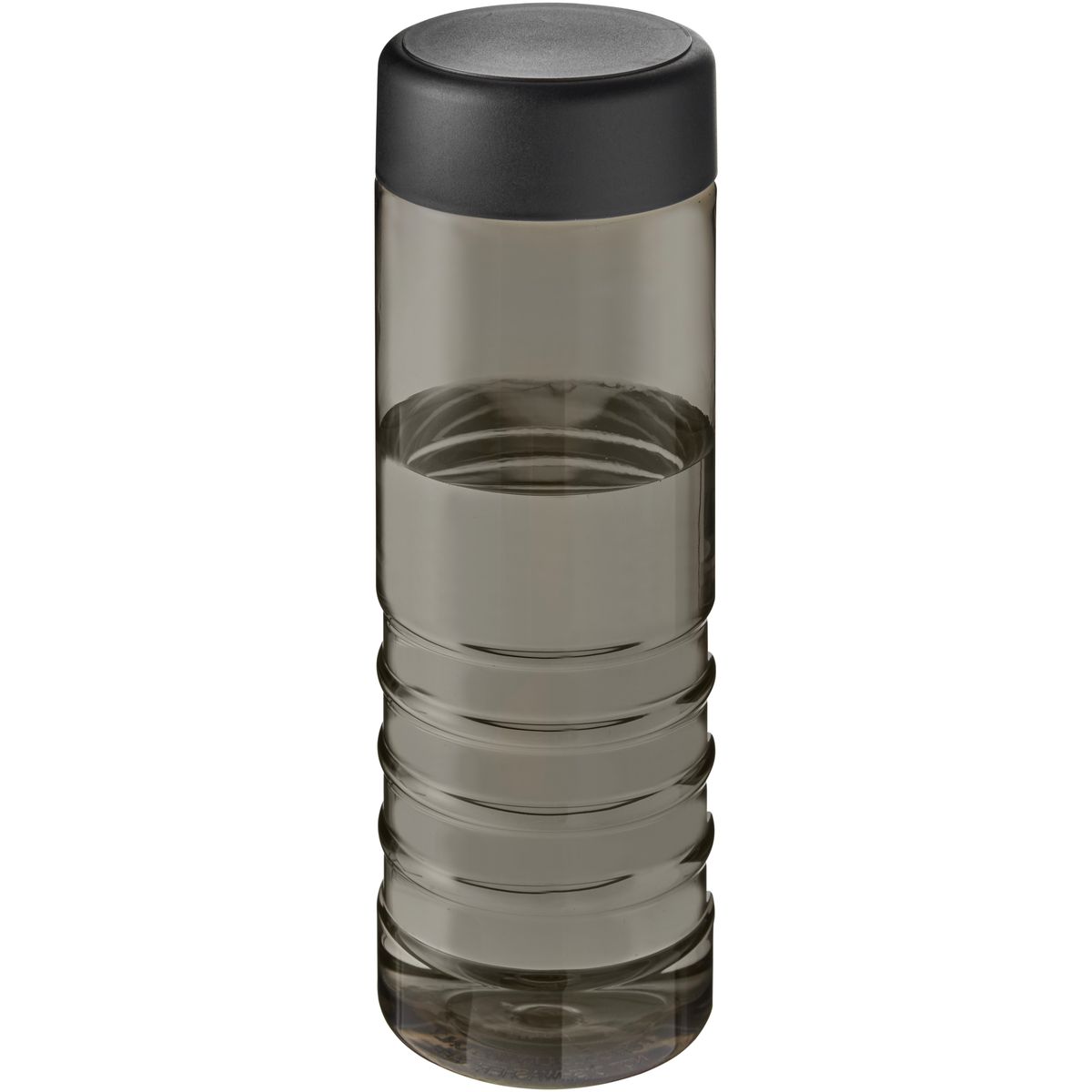 Botellas de agua recicladas de 750 ml con tapón de rosca