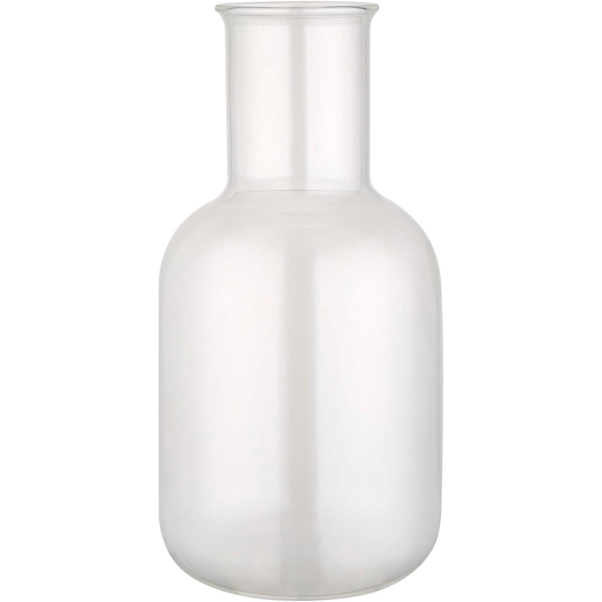 Jarras de vidrio de 850 ml con vaso de 200 ml y acabado mate