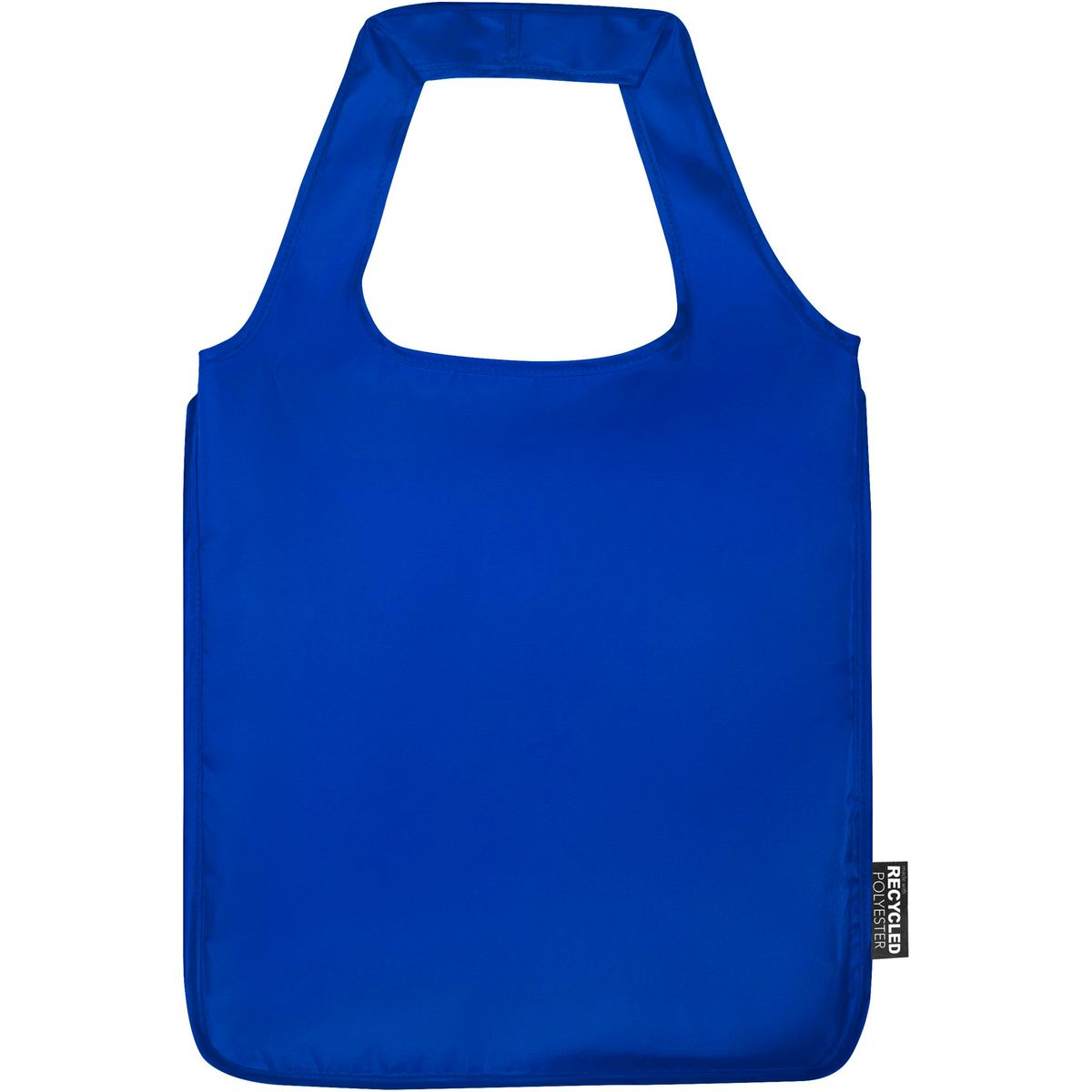Bolsas con asas grandes y plegables de poliéster reciclado, 14 litros
