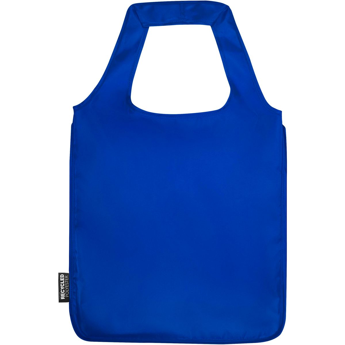 Bolsas con asas grandes y plegables de poliéster reciclado, 14 litros
