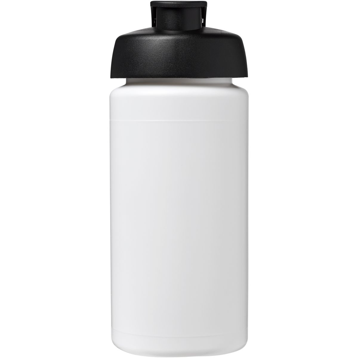 Botellas deportivas de HDPE de 500 ml con agarre para los dedos y tapa flip-cap