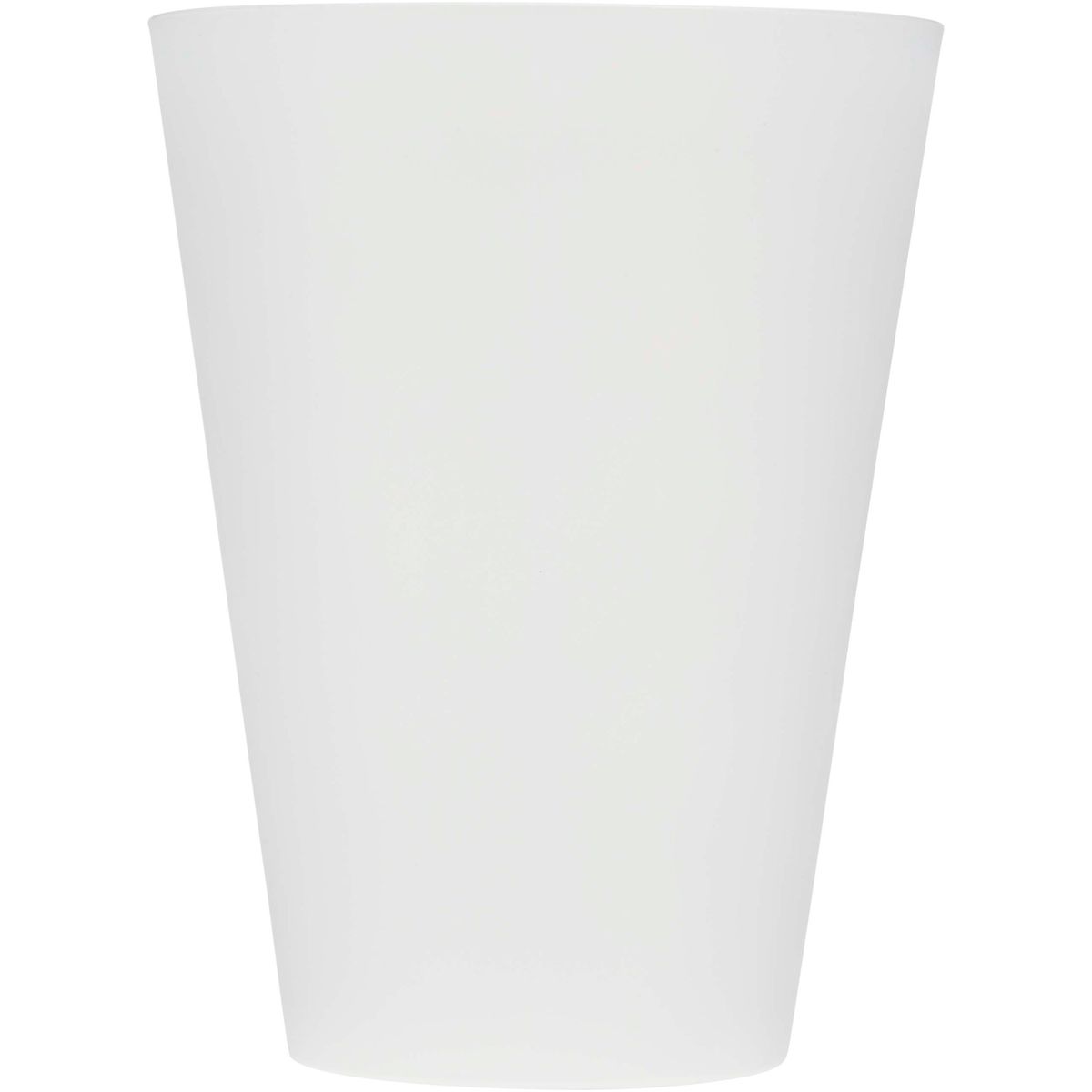 Vasos de plástico reutilizables de 300 ml con acabado mate