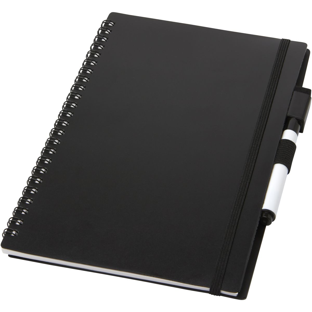 Cuadernos reutilizables de papel laminado con rotulador