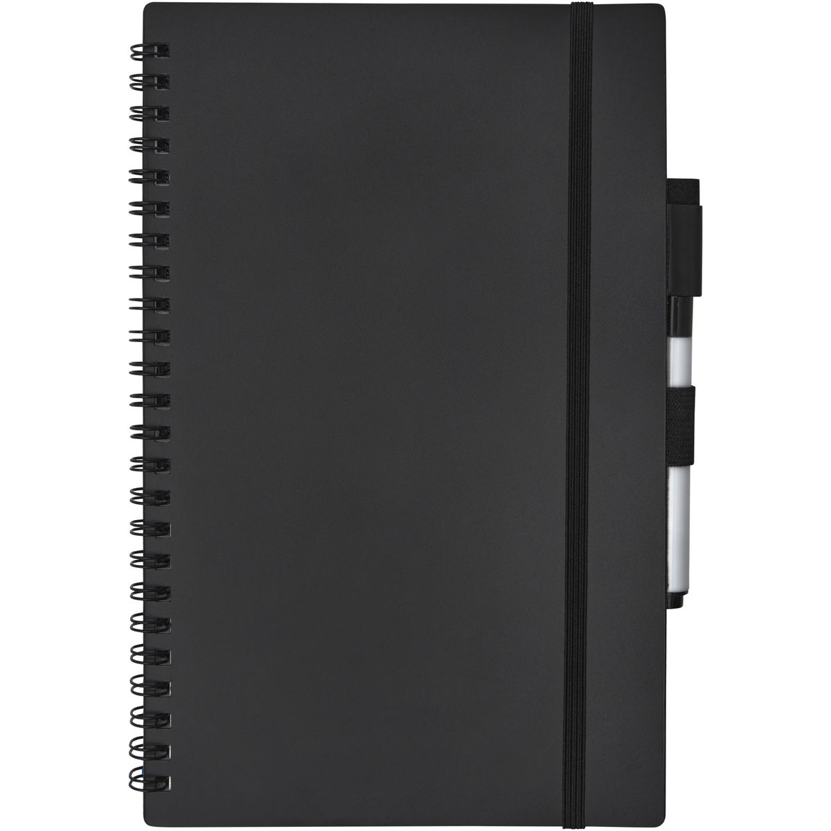 Cuadernos reutilizables de papel laminado con rotulador