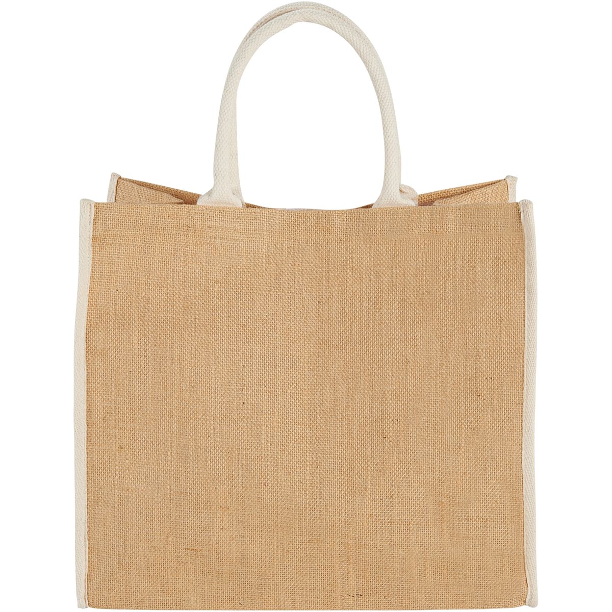 Bolsas de yute con detalles de color, 25 litros