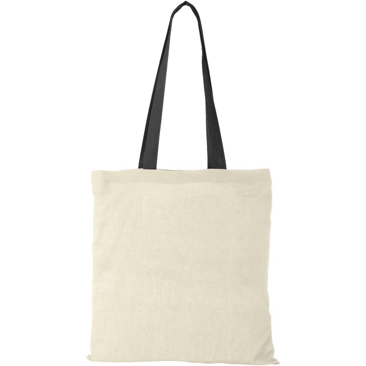 Bolsas de algodón con asas de color, 100 g/m², 7 litros
