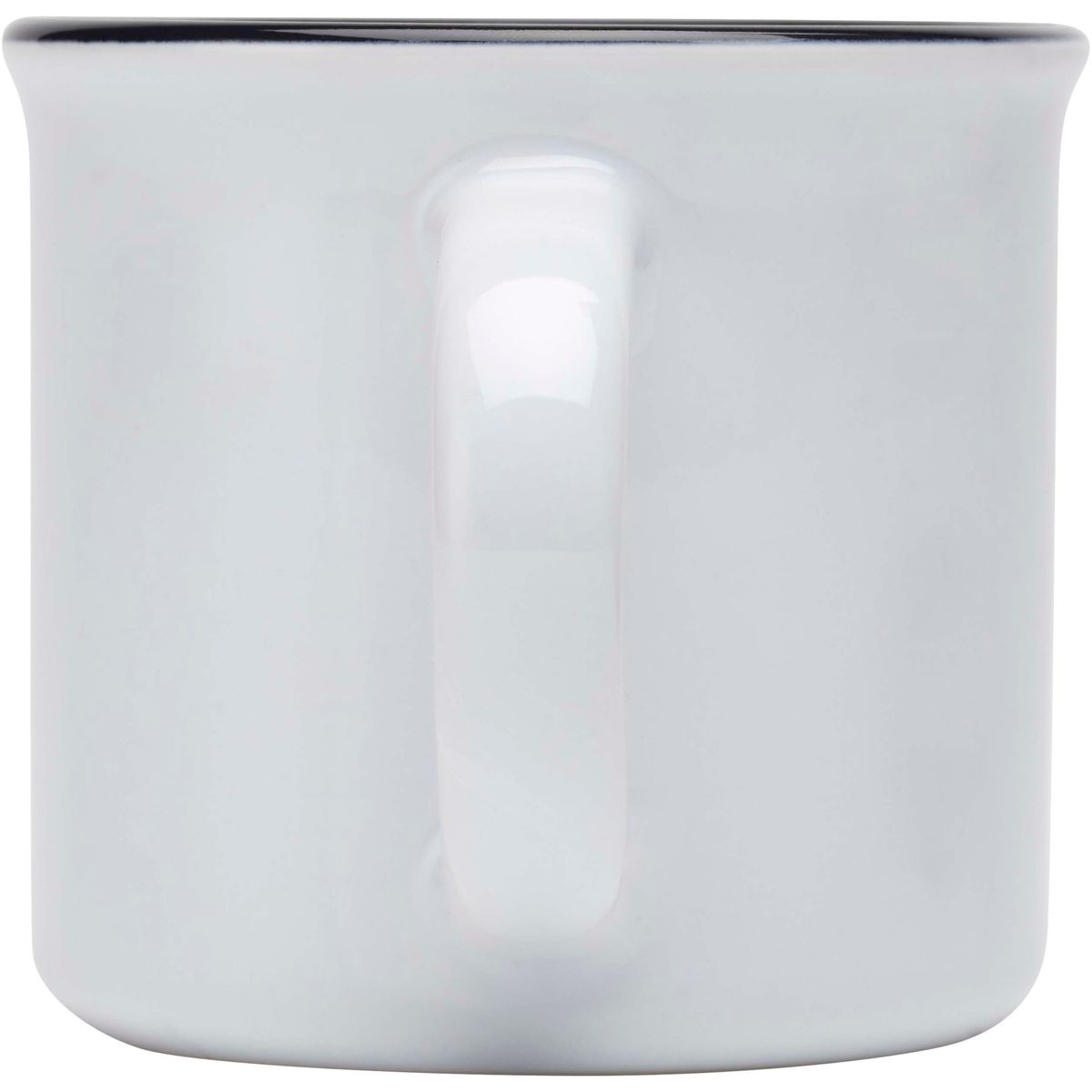 Tazas de cerámica de 240 ml con acabado brillante
