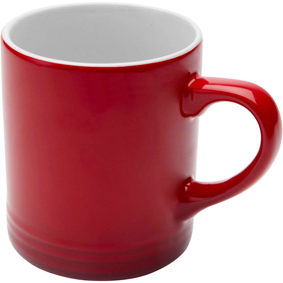 Tazas de cerámica de 330 ml con acabado brillante