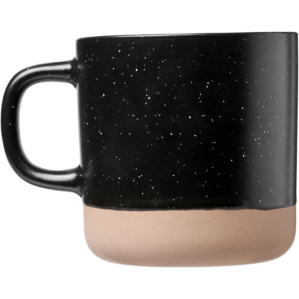 Tazas de cerámica de 360 ml con base sin esmaltar