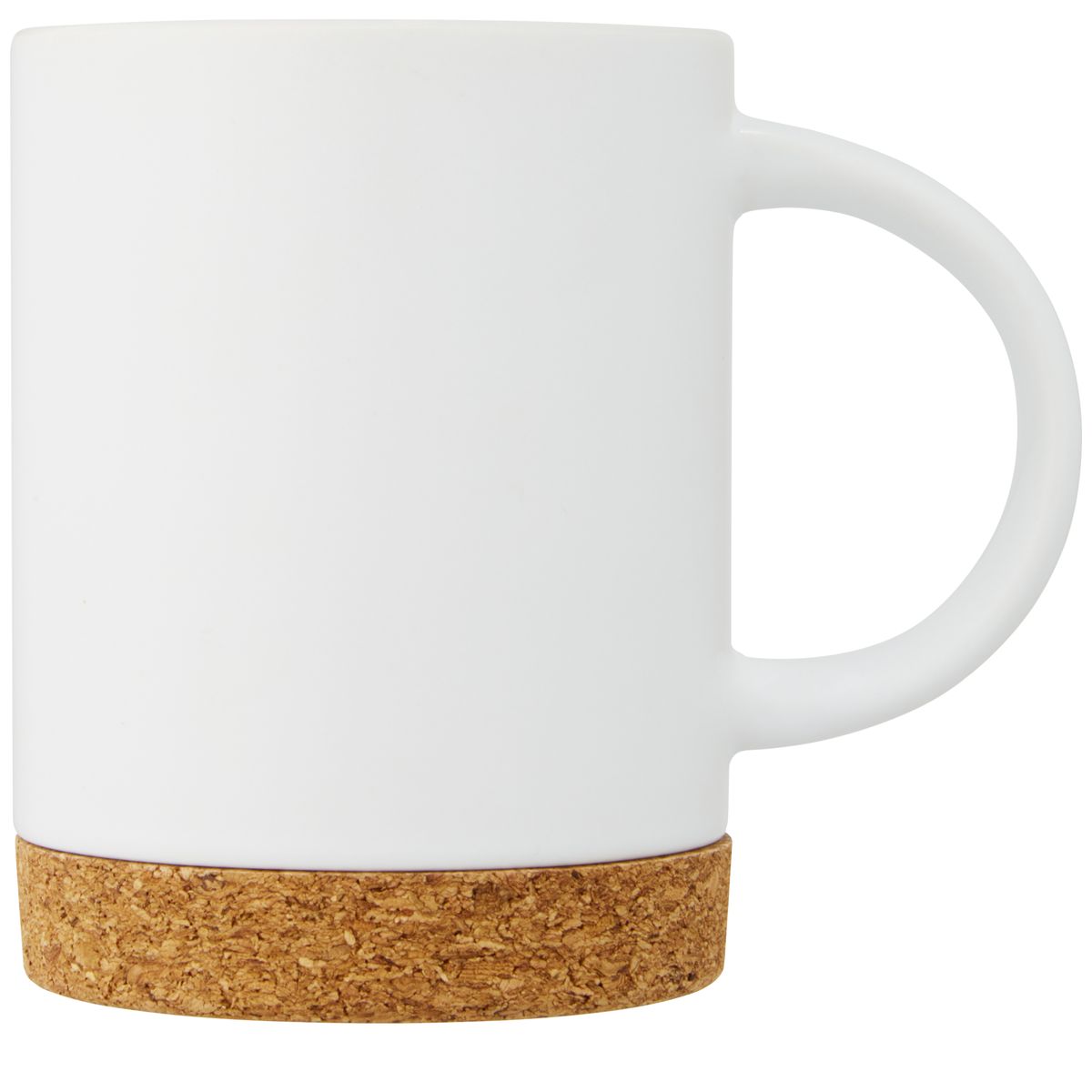 Tazas de cerámica de 425 ml con base de corcho