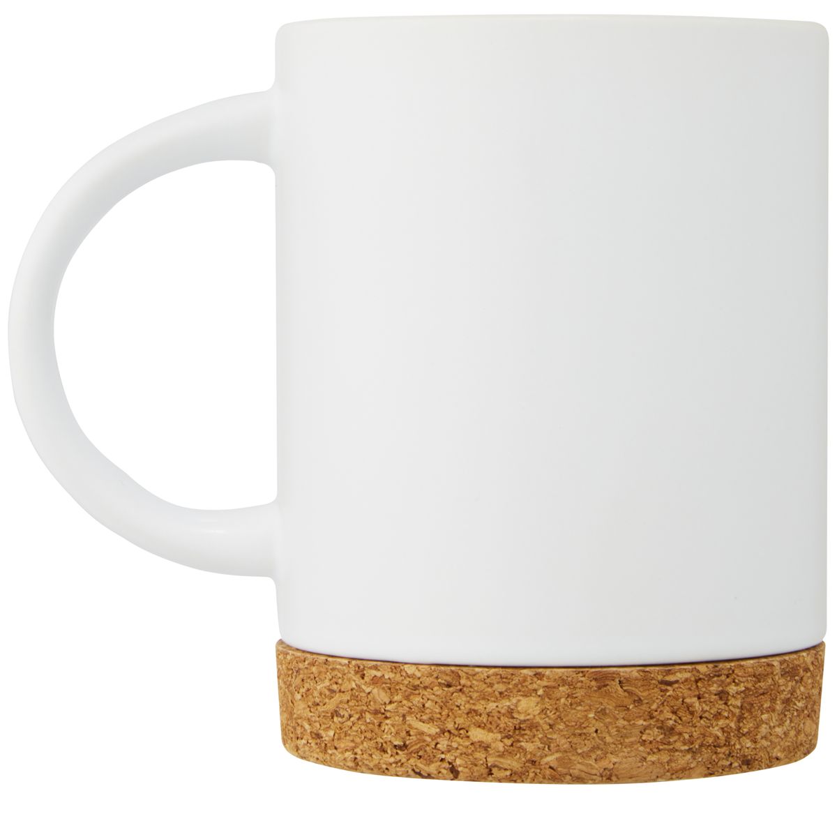 Tazas de cerámica de 425 ml con base de corcho