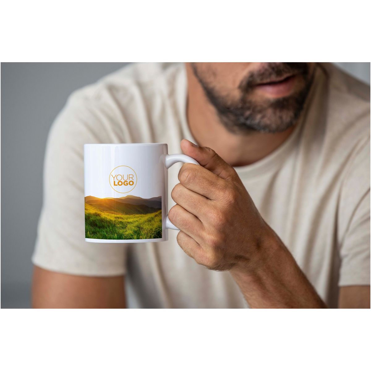 Tazas de cerámica para sublimación de 330 ml