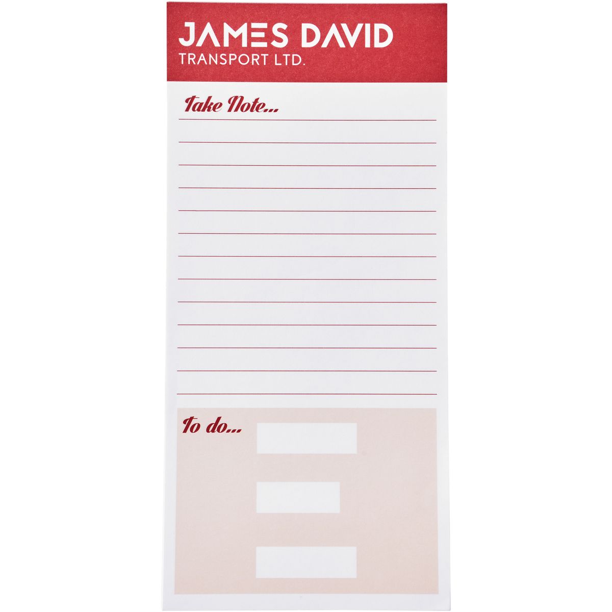 Blocs de notas 1/3 A4, 80 g/m²