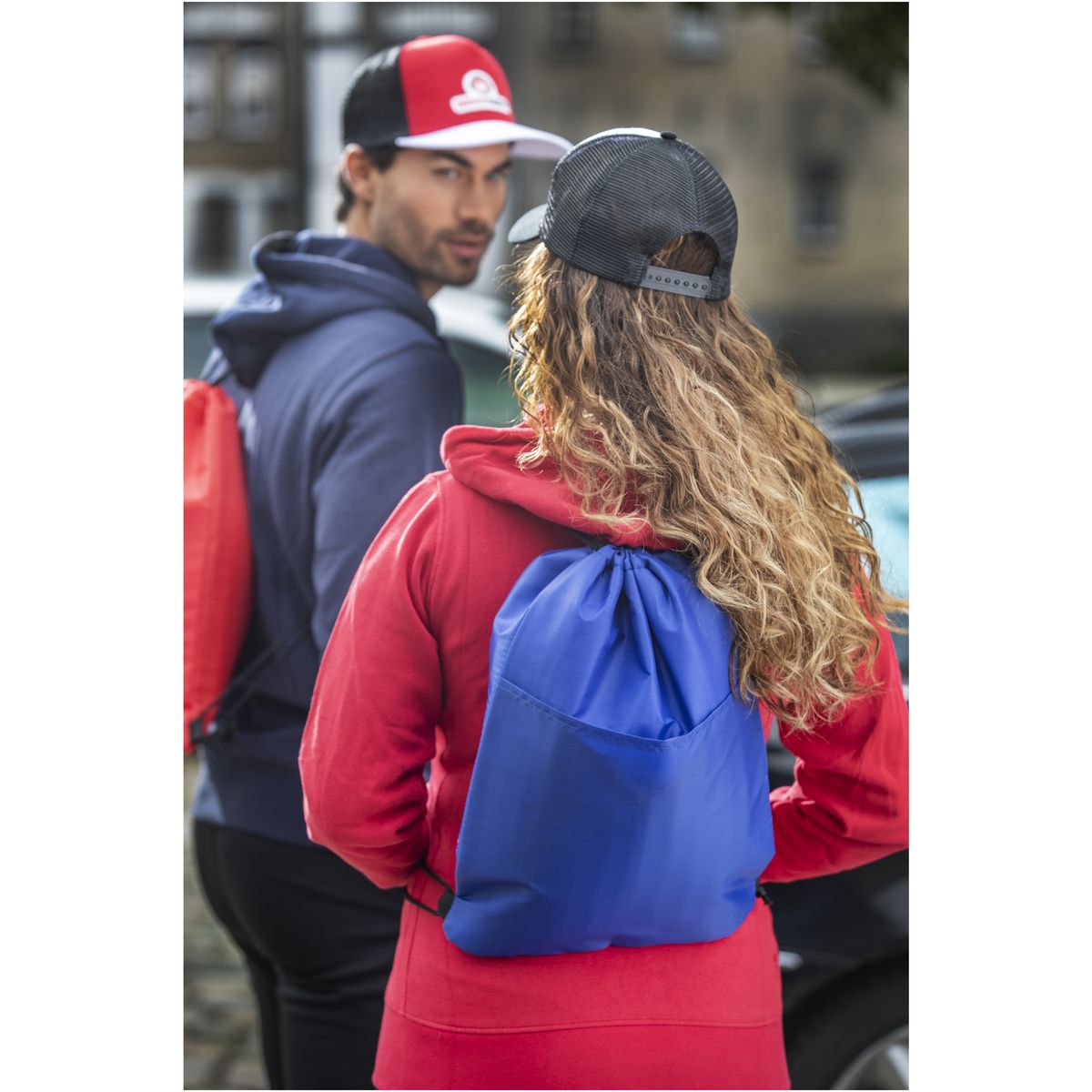 Bolsas nevera con cordón para 12 latas