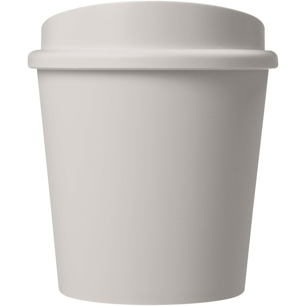Vasos de café para llevar de 200 ml con 25% de plástico de caña de azúcar y tapa de clic