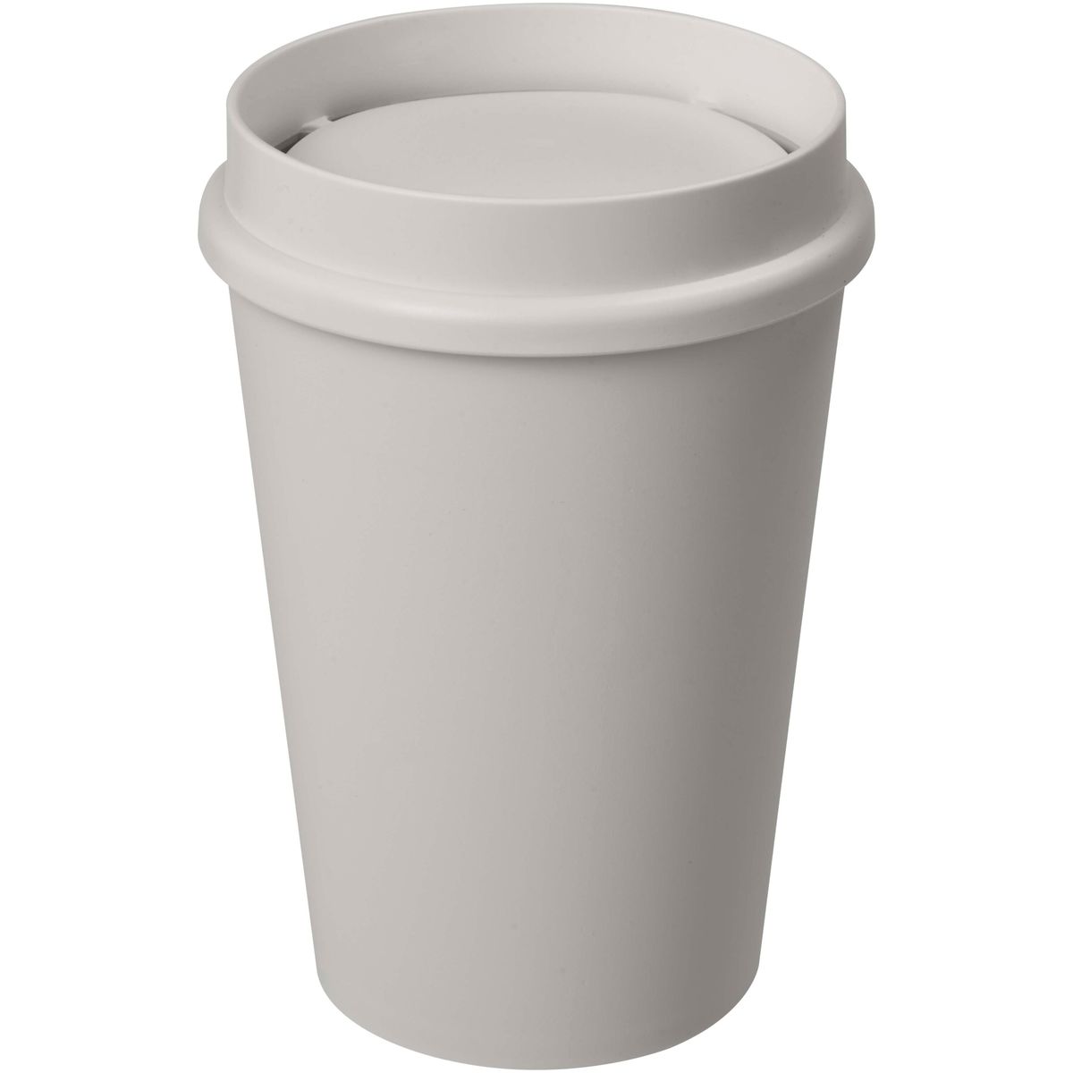 Vasos de café para llevar de 300 ml con 25% de plástico de caña de azúcar y tapa 360°