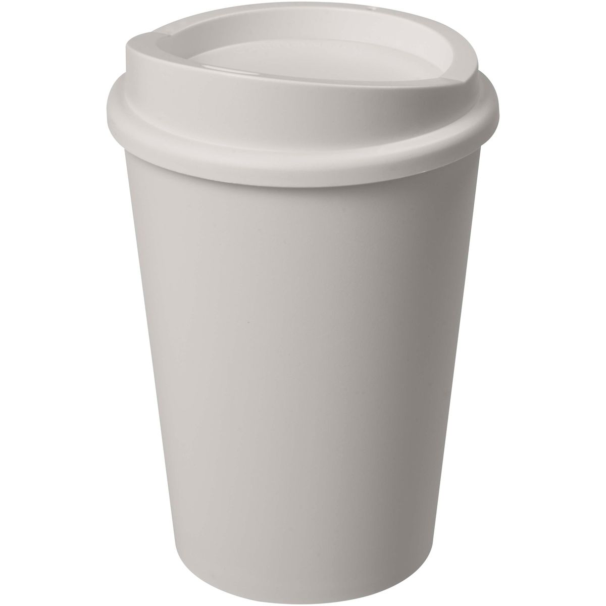 Vasos de café para llevar de 300 ml con 25% de plástico de caña de azúcar y tapa de clic