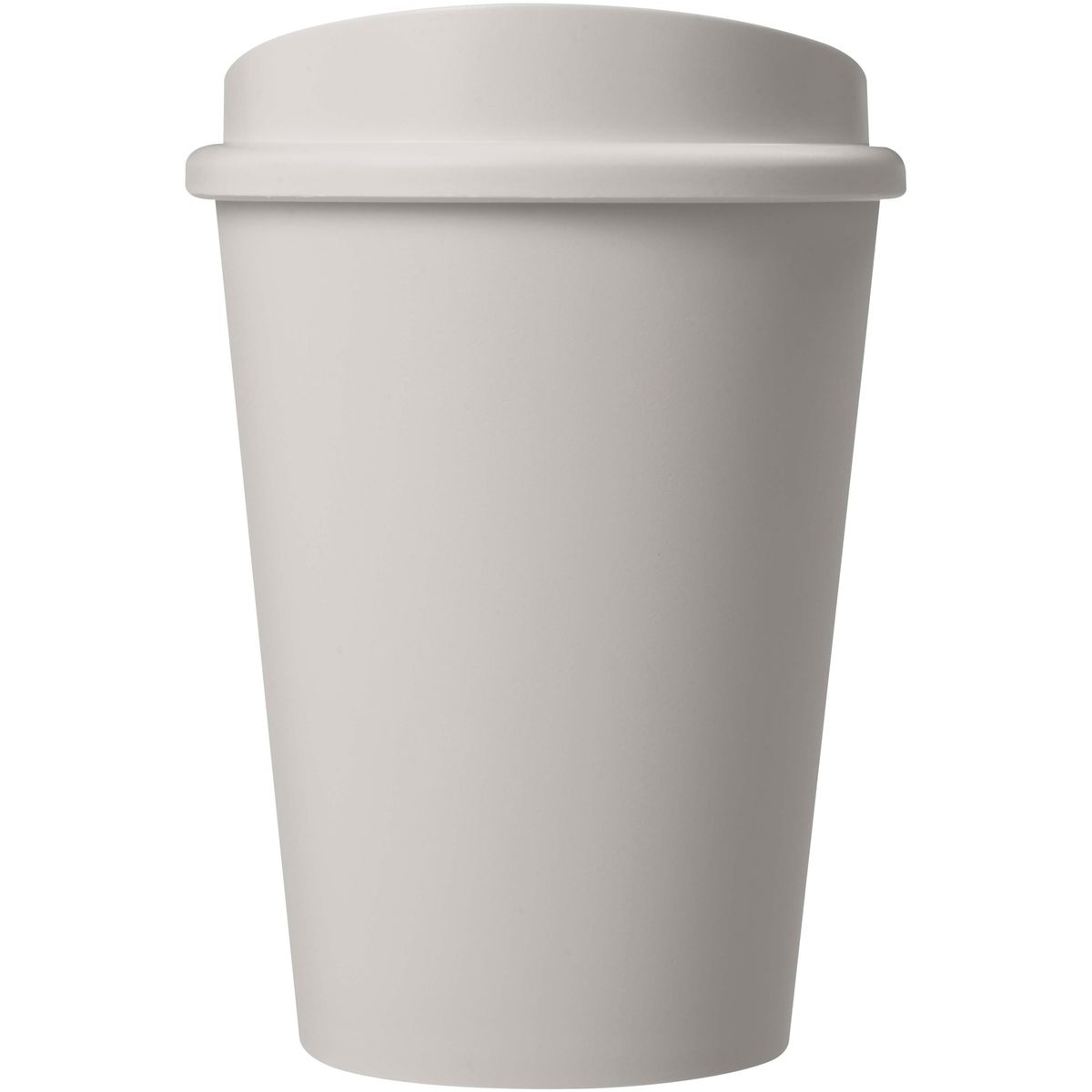 Vasos de café para llevar de 300 ml con 25% de plástico de caña de azúcar y tapa de clic