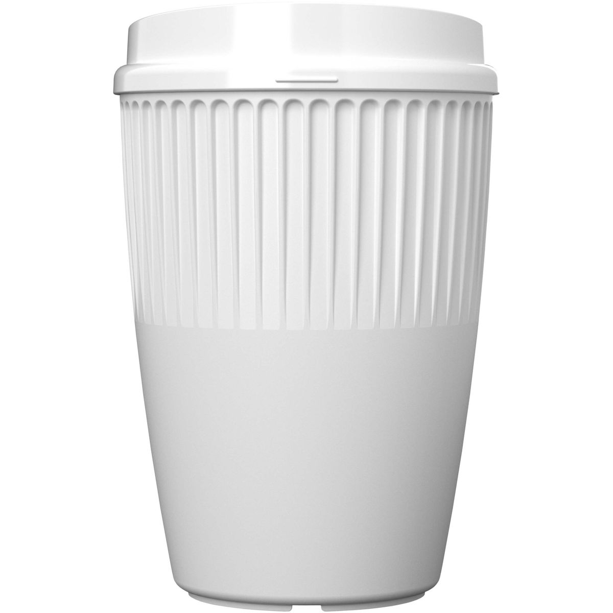 Vasos de café para llevar de 350 ml con tapa abatible, Cirrus