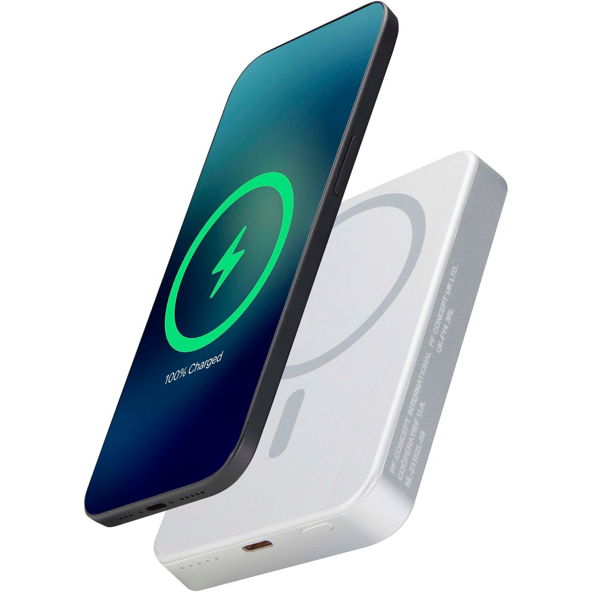 Power banks magnéticos de 10.000 mAh de aluminio reciclado