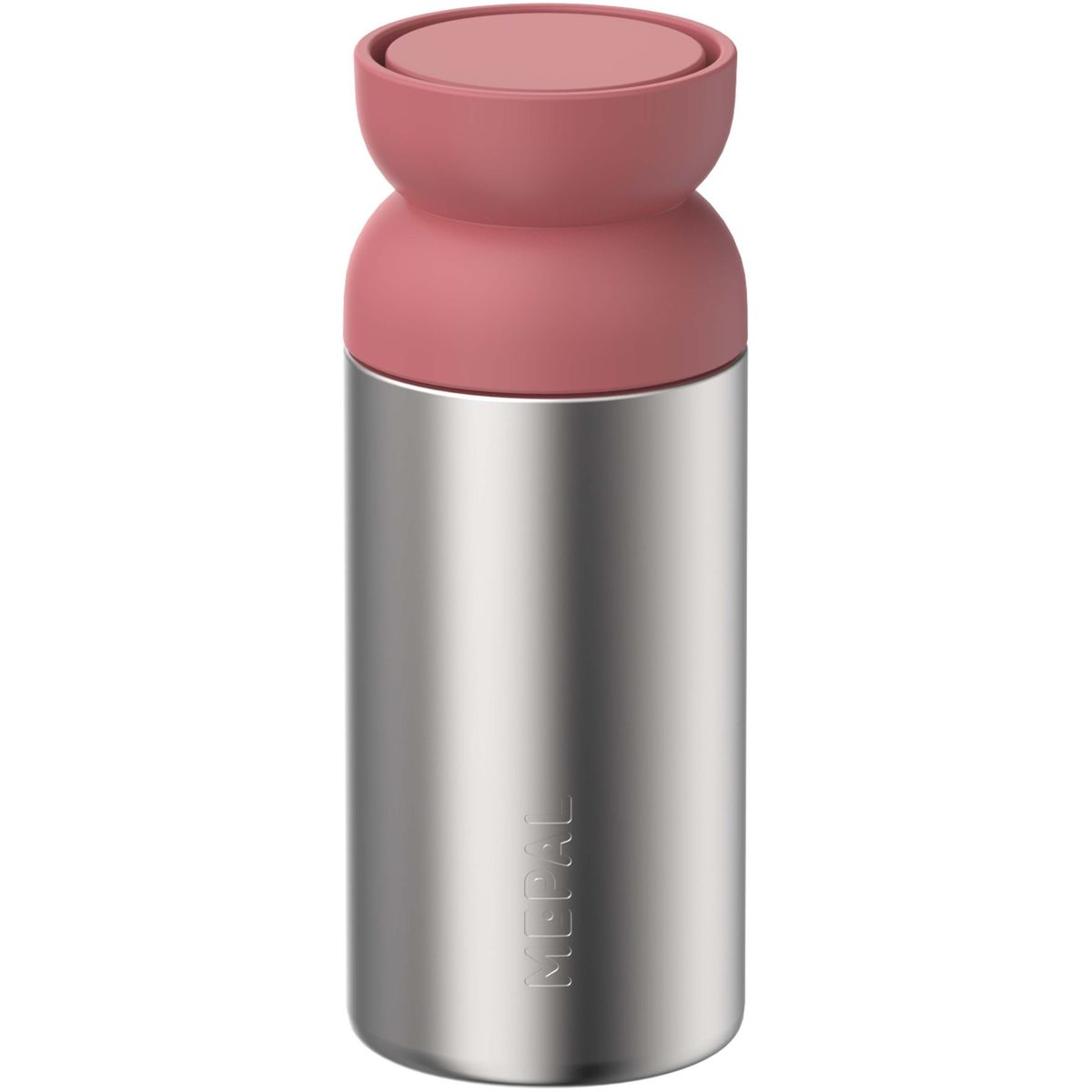 Vasos térmicos Mepal de acero inoxidable de 350 ml con borde para beber de 360°