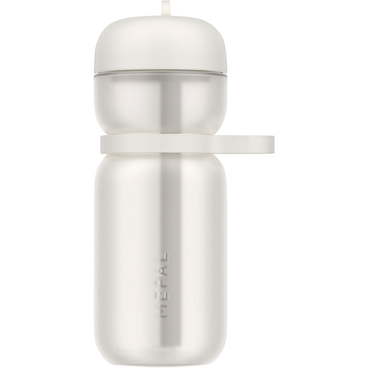 Botellas deportivas Mepal de 600 ml con tapa abatible y pajita
