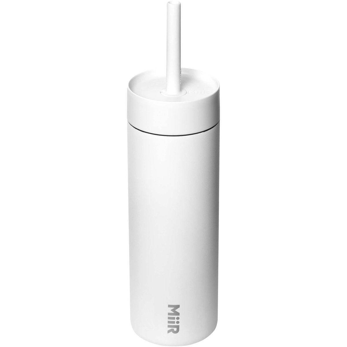 Botellas MiiR de acero inoxidable de 473 ml con pajita