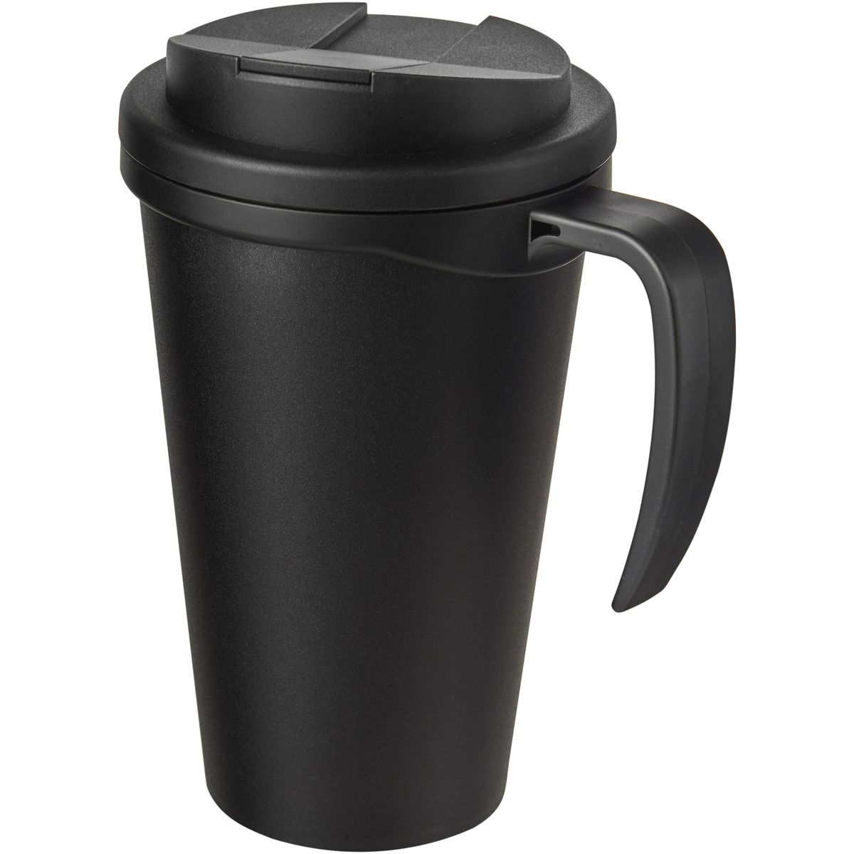 Tazas de plástico antiderrame de 350 ml con asa