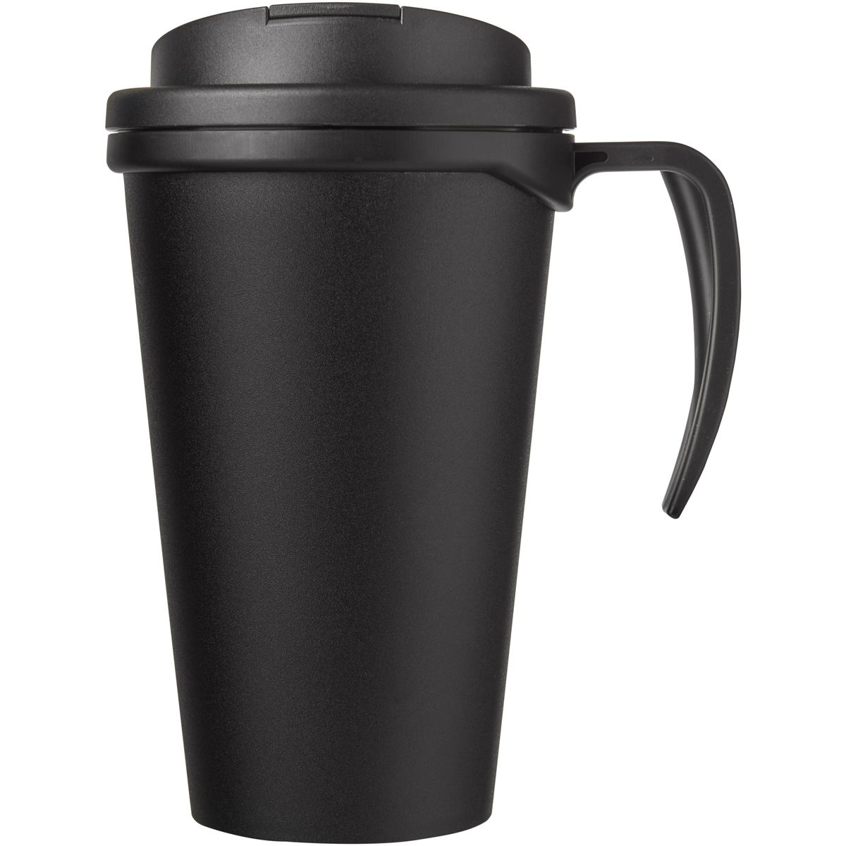 Tazas de plástico antiderrame de 350 ml con asa