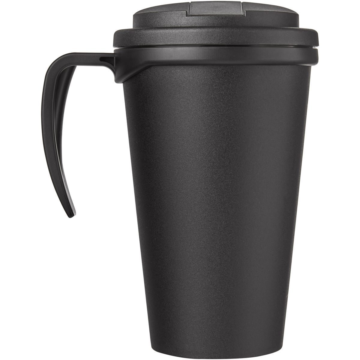 Tazas de plástico antiderrame de 350 ml con asa