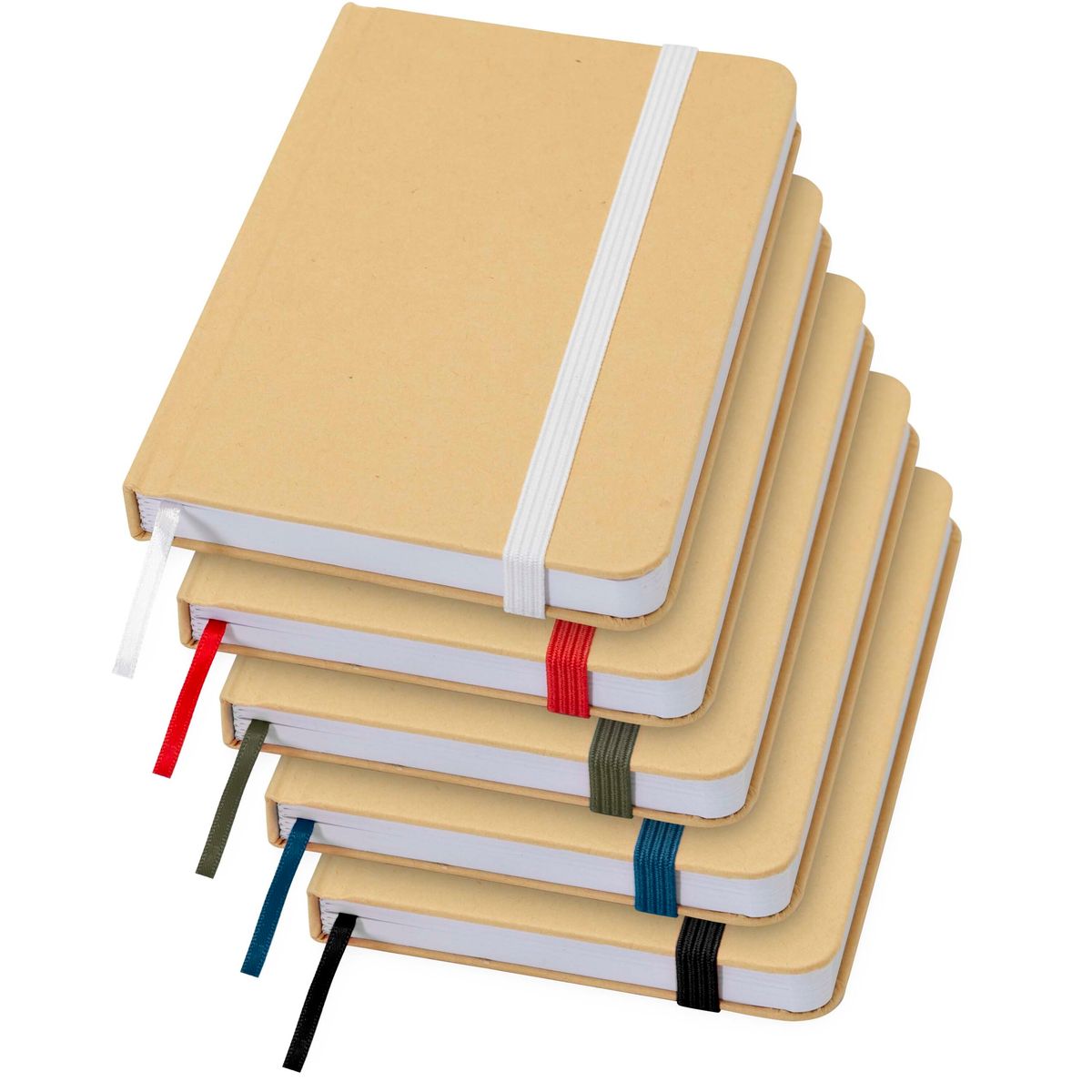 Cuadernos con tapa dura y 96 hojas en blanco, 8,9 x 14 cm