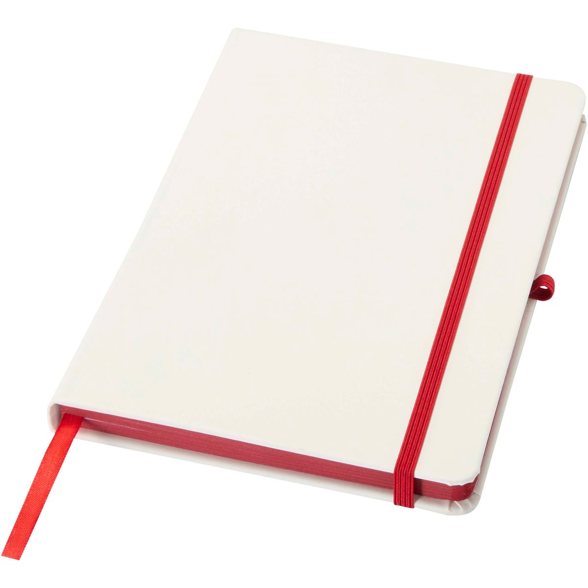 Cuadernos de tapa dura con cantos de color, 60 g/m², 14 x 21,1 cm