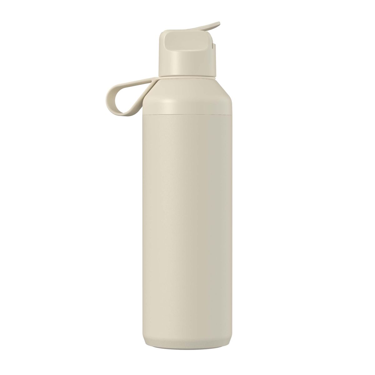 Botellas de agua Ocean Bottle de acero inoxidable reciclado de 710 ml con tapa de pajita