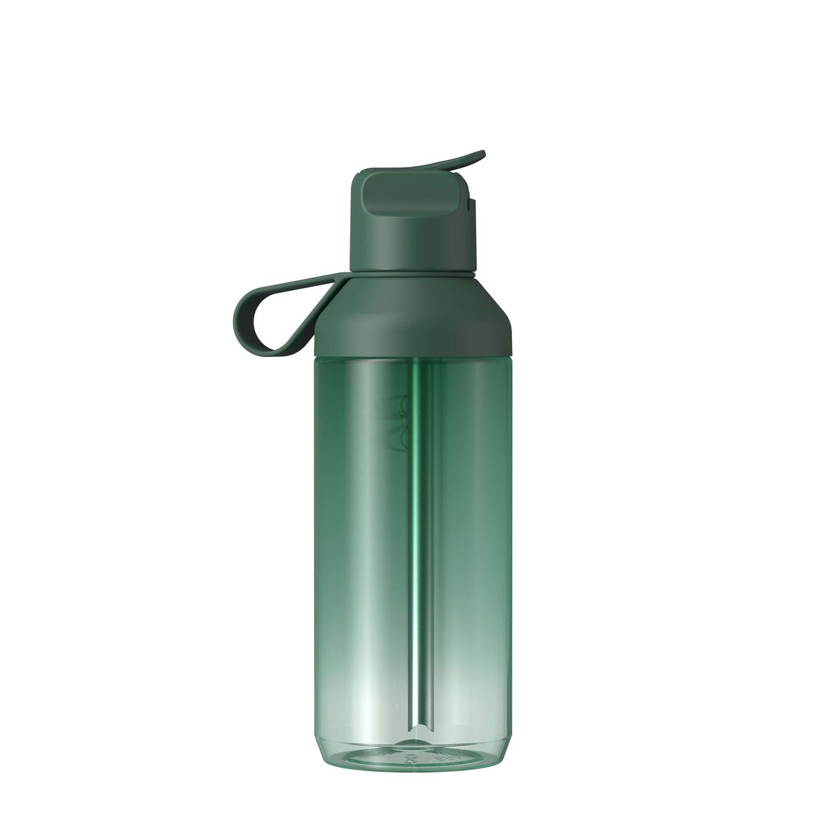 Botellas de agua transparentes Ocean Bottle de 710 ml con tapa de pajita