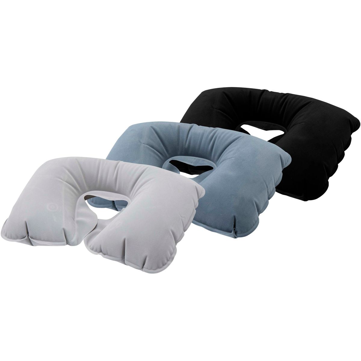 Almohadas cervicales hinchables con funda
