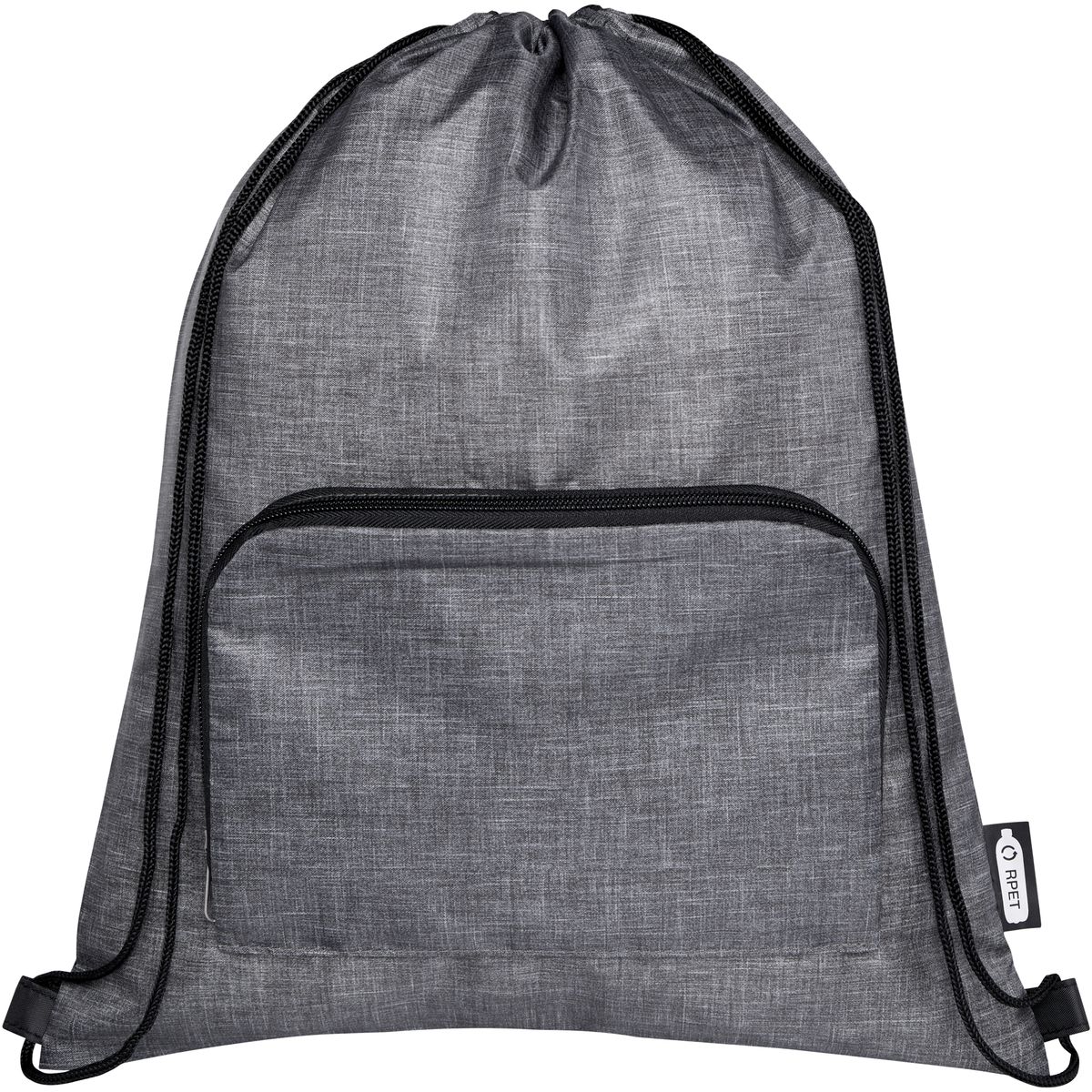 Mochilas de cuerdas plegables recicladas, 7 litros