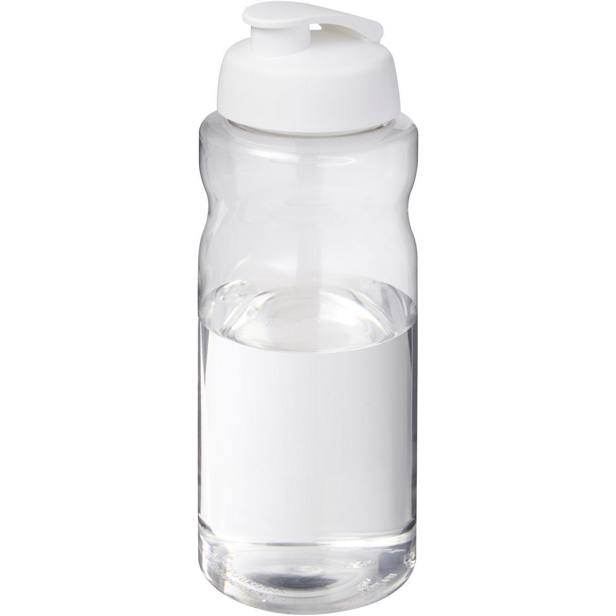 Botellas de PET de 1 litro con tapa abatible