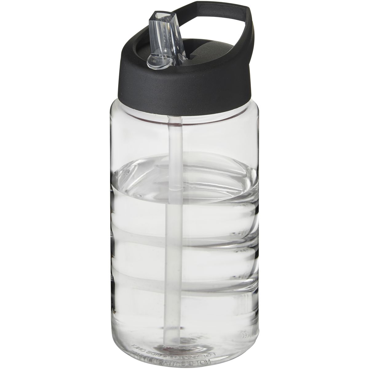 Botellas deportivas de PET de 500 ml con agarre para los dedos y tapa de boquilla